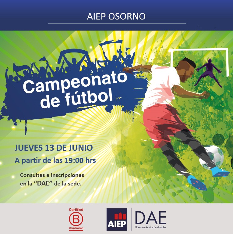 Futbol Campeonato Aiep Osorno