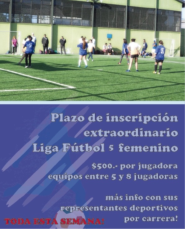 Futbol Liga Intercarrera Femenina Ulagos 2019