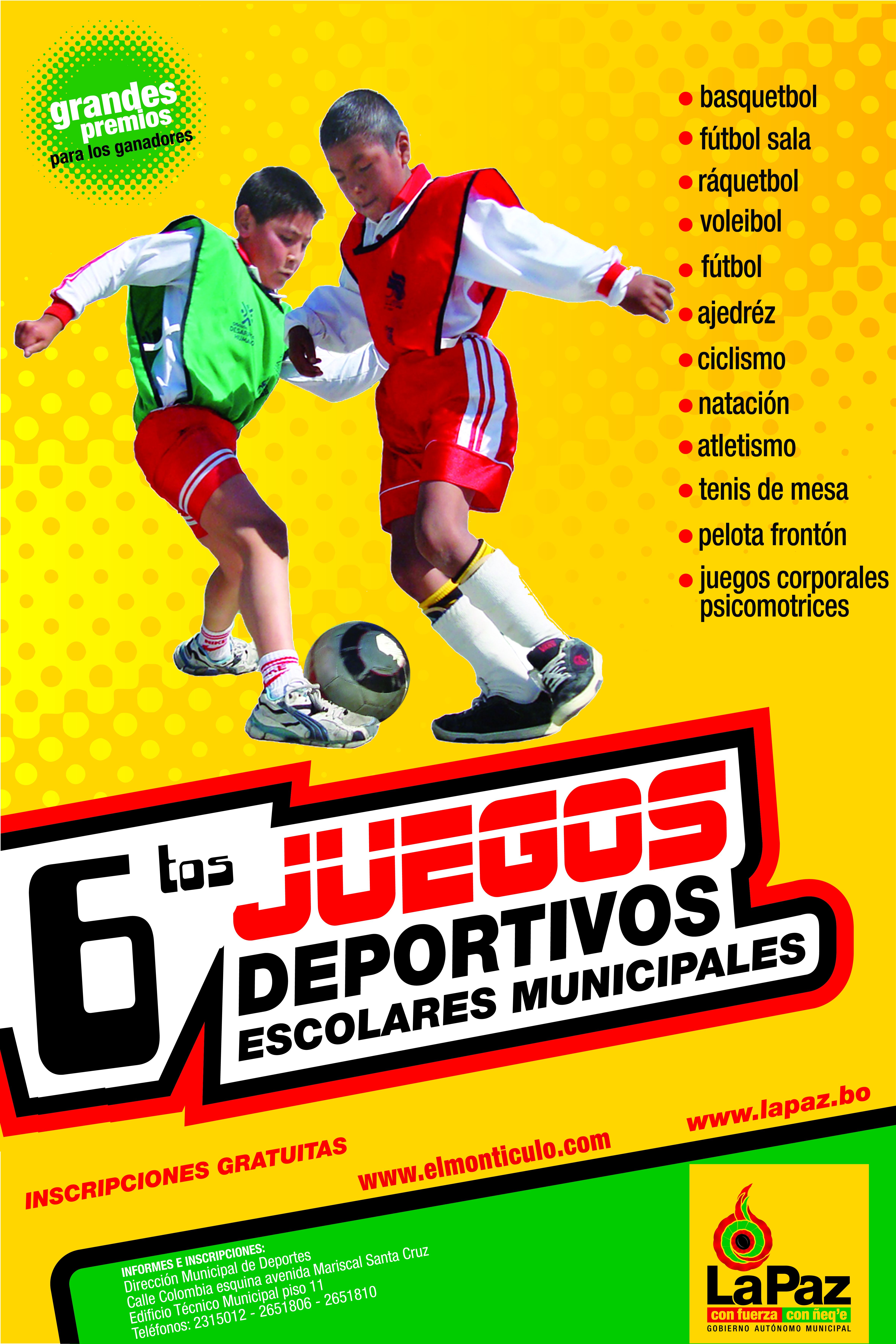 Futbol 6º Juegos Escolares Municipales