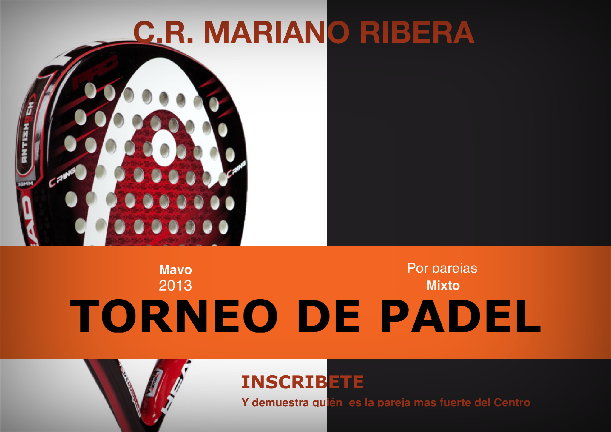 Paddle I Torneo Mariano Ribera