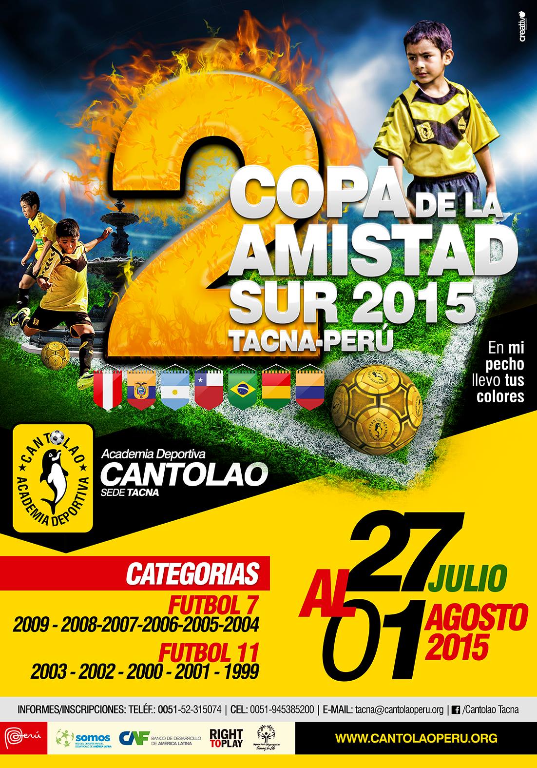 Futbol 2da Copa De La Amistad Del Sur