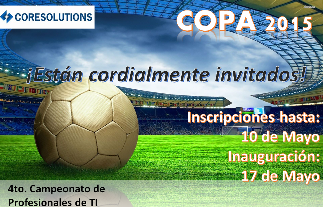 Futbol Copa Coresolutions 2015