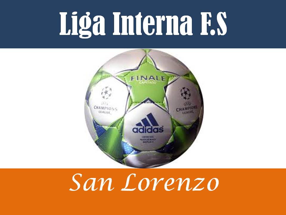 Futbol sala  Liga Interna De San Lorenzo