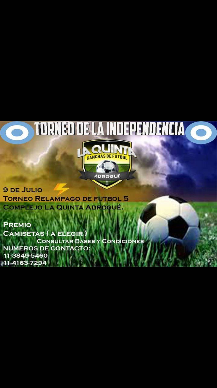 Futbol Torneo Independencia