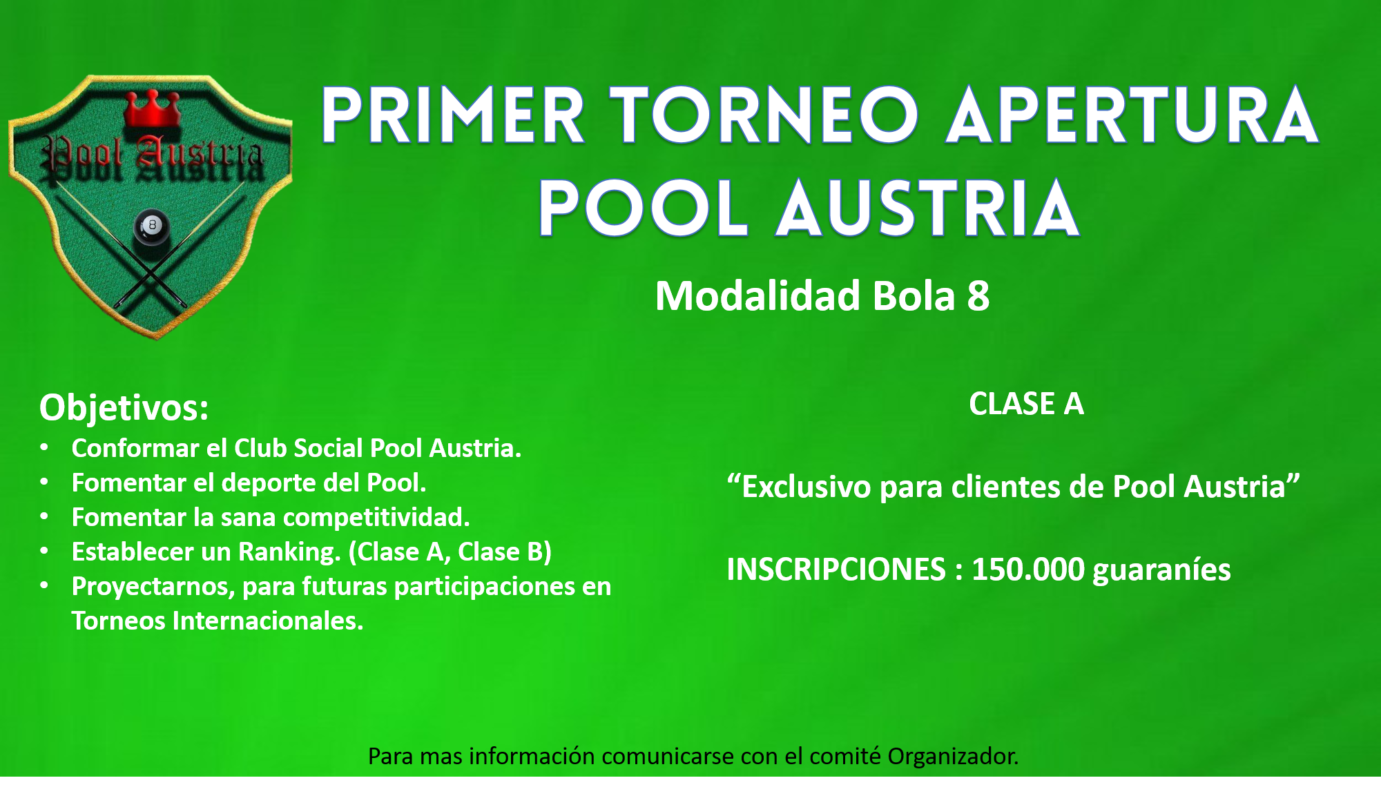 Pool  Torneo Apertura Pool Austria