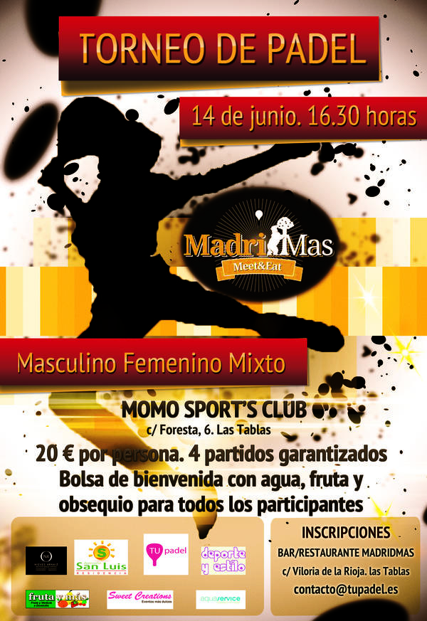 logo de Torneo Padel Madrimas 14 De Junio